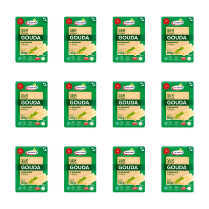 MLEKPOL - SER PLASTRY GOUDA 150G