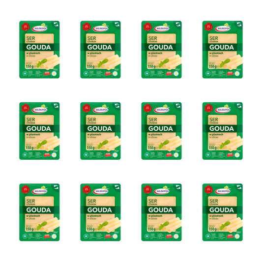 MLEKPOL - SER PLASTRY GOUDA 150G
