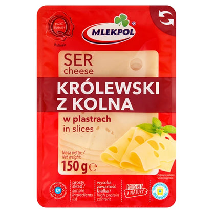 MLEKPOL - SER PLASTRY KRÓLEWSKI 150G