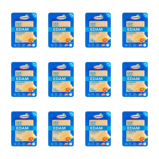 MLEKPOL - SER PLASTRY EDAMSKI 150G