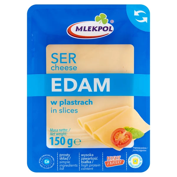 MLEKPOL - SER PLASTRY EDAMSKI 150G
