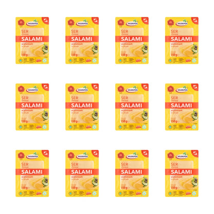 MLEKPOL - SER PLASTRY SALAMI 150G