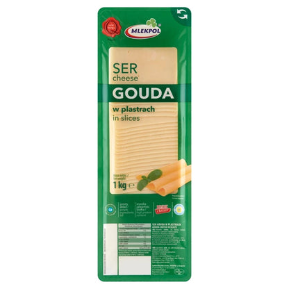 MLEKPOL - SER PLASTRY GOUDA 1KG