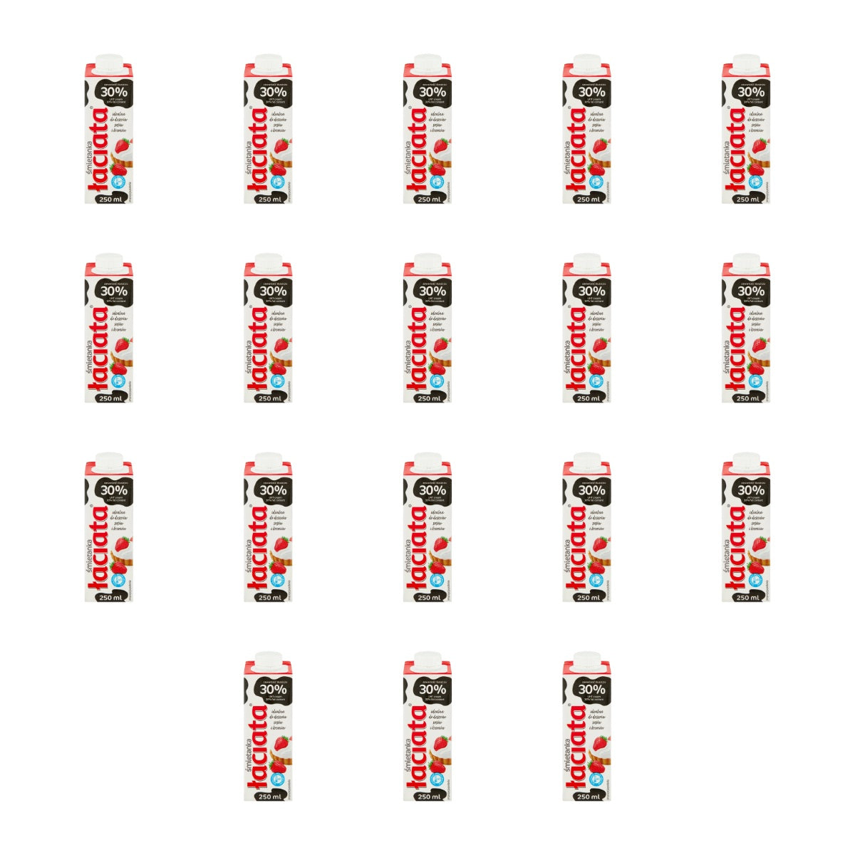 MLEKPOL - ŁACIATA ŚMIETANA 30% 250ML