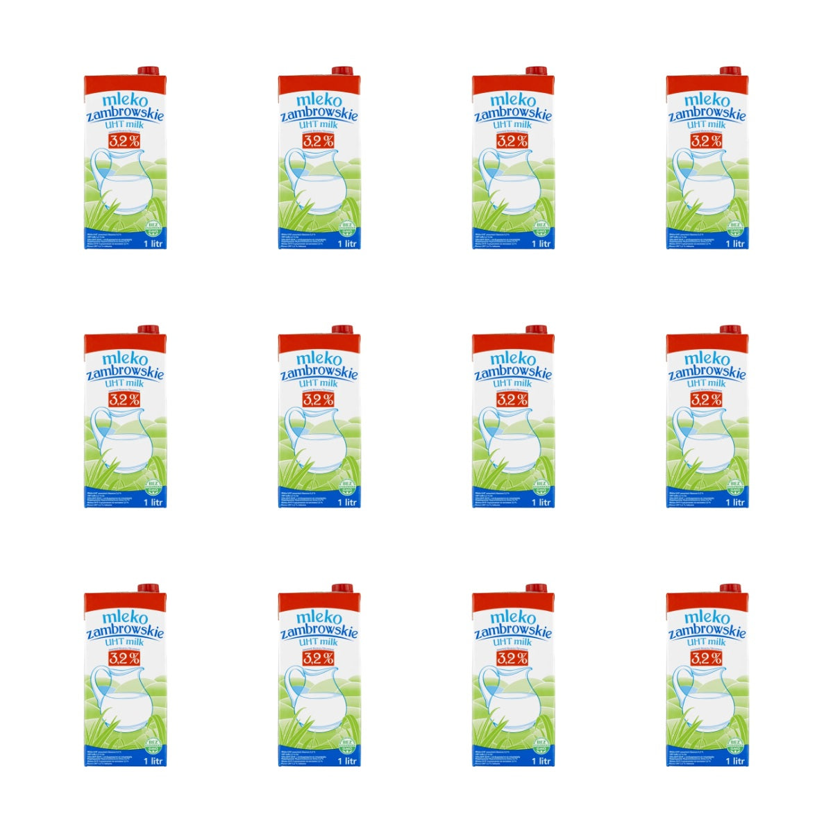 MLEKPOL - ZAMBROWSKIE MLEKO 3,2% UHT 1L