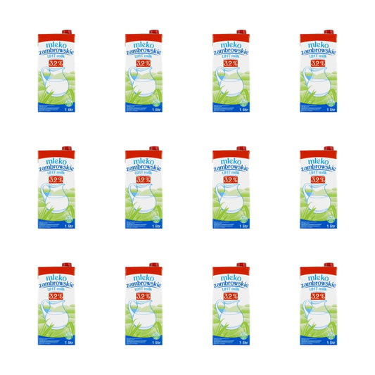 MLEKPOL - ZAMBROWSKIE MLEKO 3,2% UHT 1L