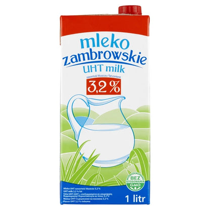 MLEKPOL - ZAMBROWSKIE MLEKO 3,2% UHT 1L