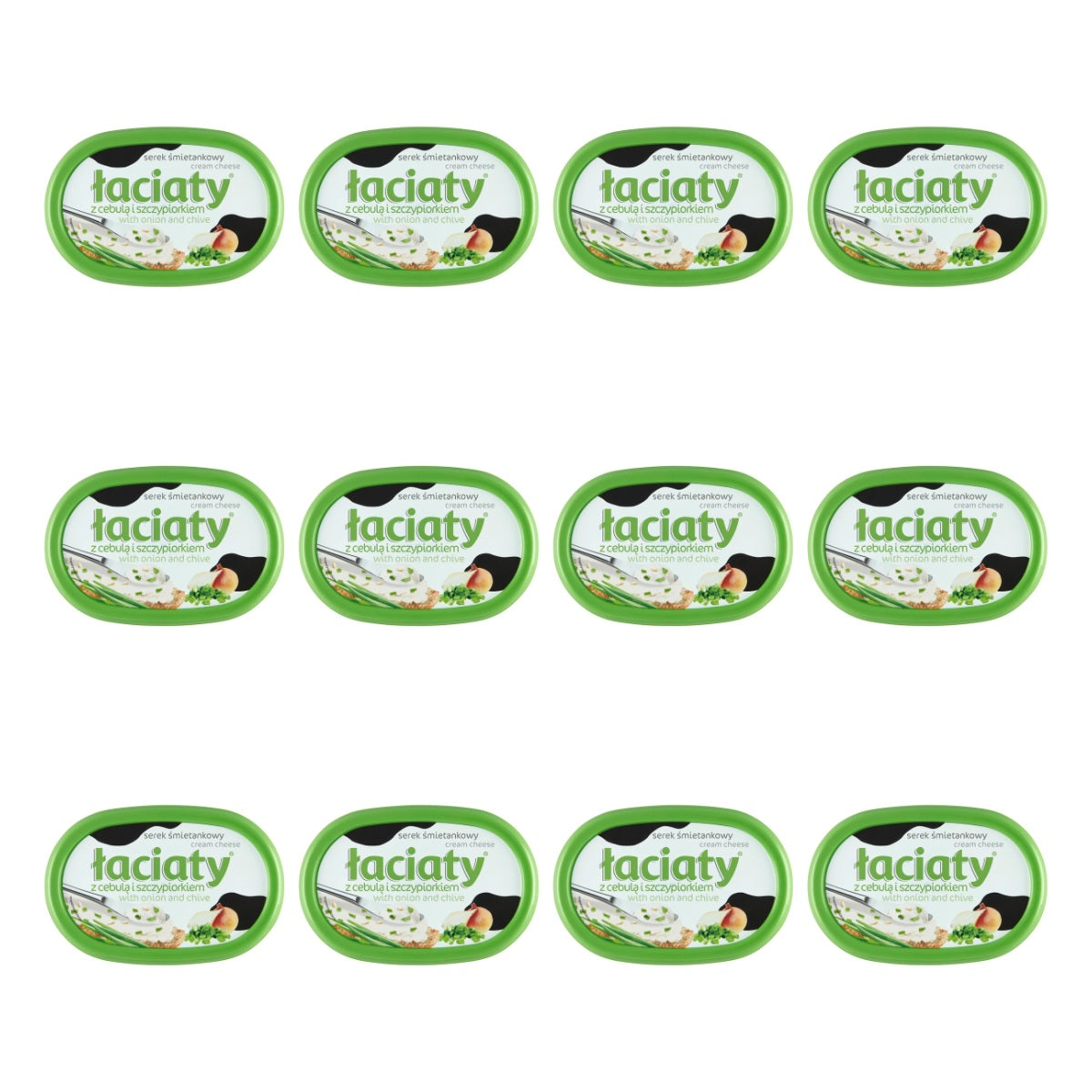 MLEKPOL - ŁACIATY ŚMIETANKOWY Z  CEBULĄ I SZCZYPIORKIEM 135G