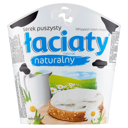 MLEKPOL - ŁACIATY SEREK PUSZYSTY NATURALNY 150G