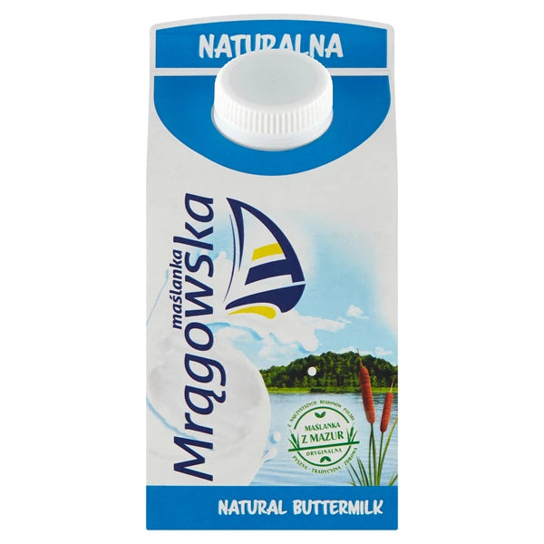 MLEKPOL - MRĄGOWSKA MAŚLANKA NATURALNA 0,5L