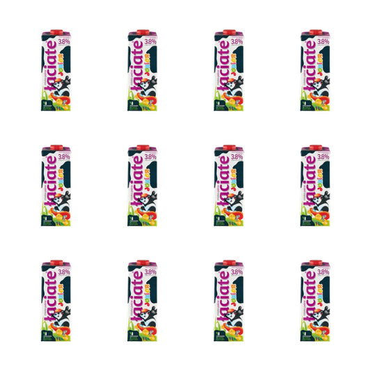 MLEKPOL - ŁACIATE MLEKO  JUNIOR 3,8% UHT 1L