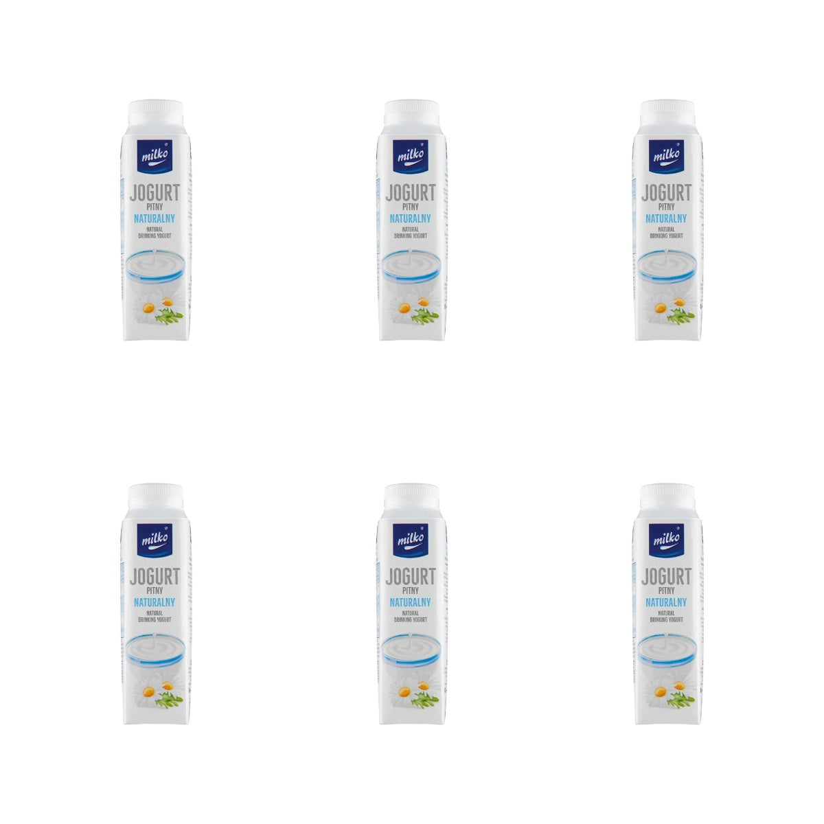 MLEKPOL - MILKO JOGURT NATURALNY 330ML
