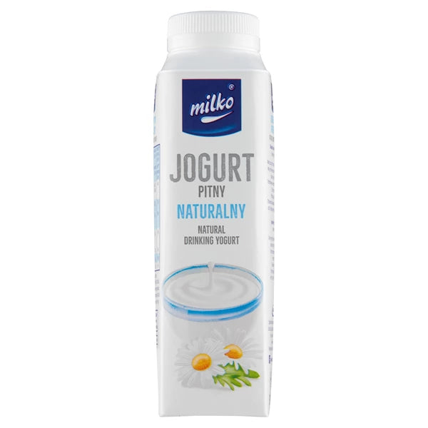 MLEKPOL - MILKO JOGURT NATURALNY 330ML