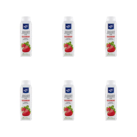 MLEKPOL - MILKO JOGURT TRUSKAWKA 330ML