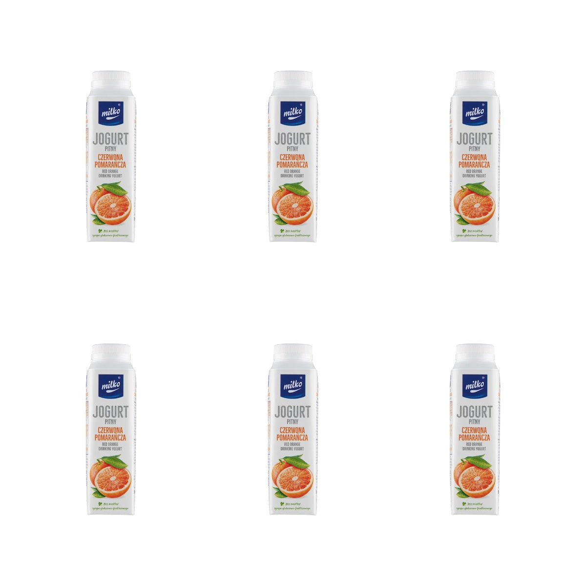 MLEKPOL - MILKO JOGURT POMARAŃCZA 330ML