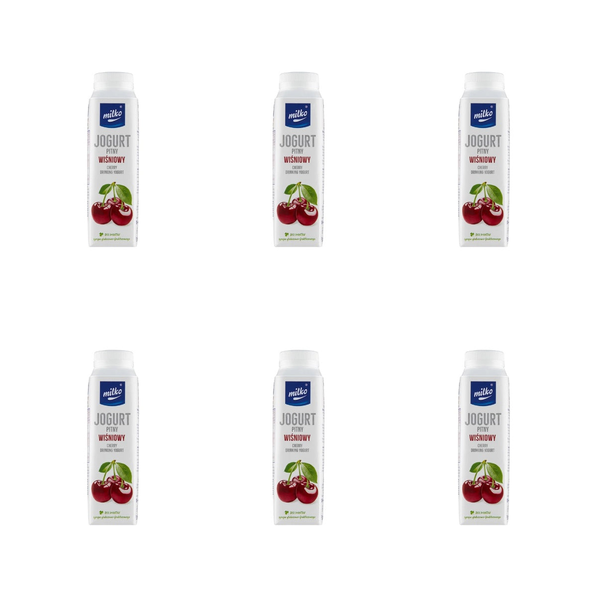 MLEKPOL - MILKO JOGURT WIŚNIA 330ML