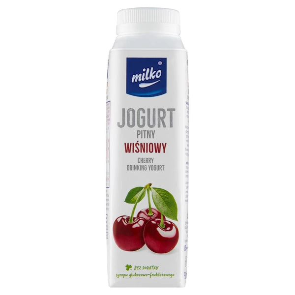 MLEKPOL - MILKO JOGURT WIŚNIA 330ML