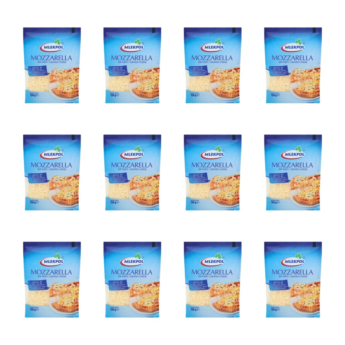 MLEKPOL -  SER MOZZARELLA WIÓRY 150G