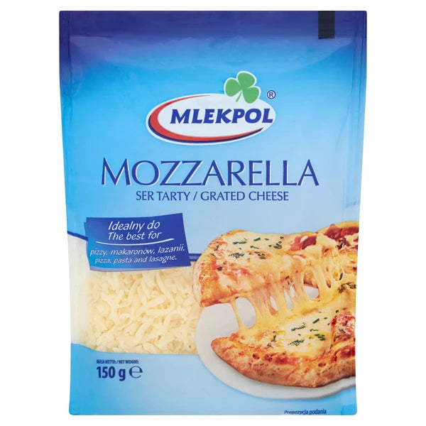MLEKPOL -  SER MOZZARELLA WIÓRY 150G
