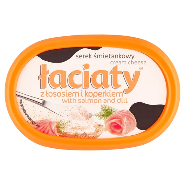 MLEKPOL - ŁACIATY ŚMIETANKOWY Z ŁOSOSIEM 135G