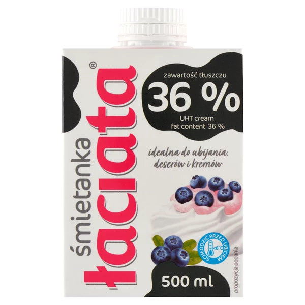 MLEKPOL - ŁACIATA ŚMIETANA 36% 500ML