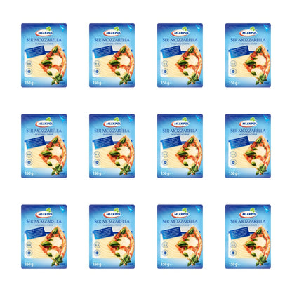 MLEKPOL - SER PLASTRY MOZZARELLA 150G