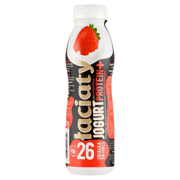 MLEKPOL - JOGURT TRUSKAWKOWY  PROTEIN  360G