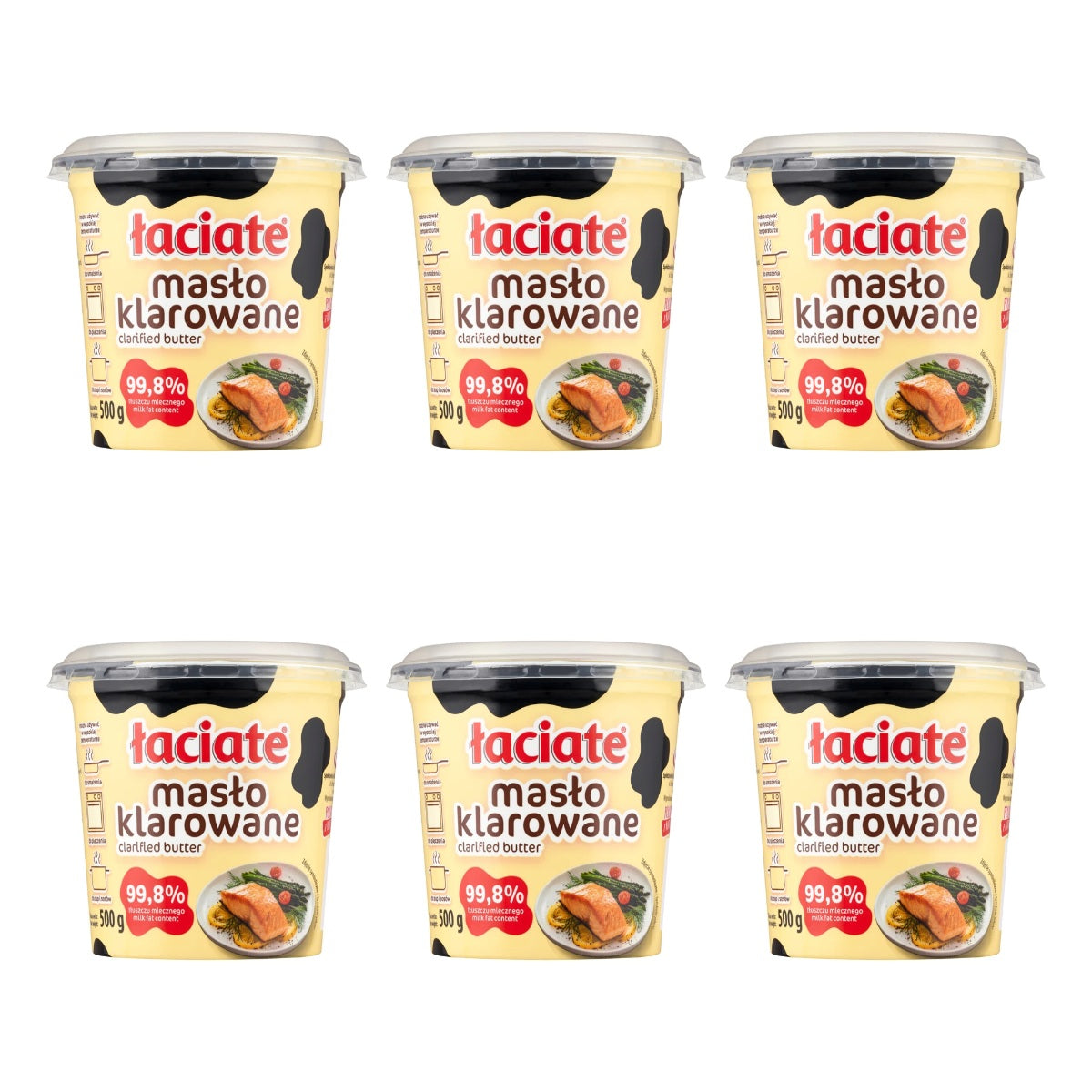 MLEKPOL - ŁACIATE MASŁO KLAROWANE      500G