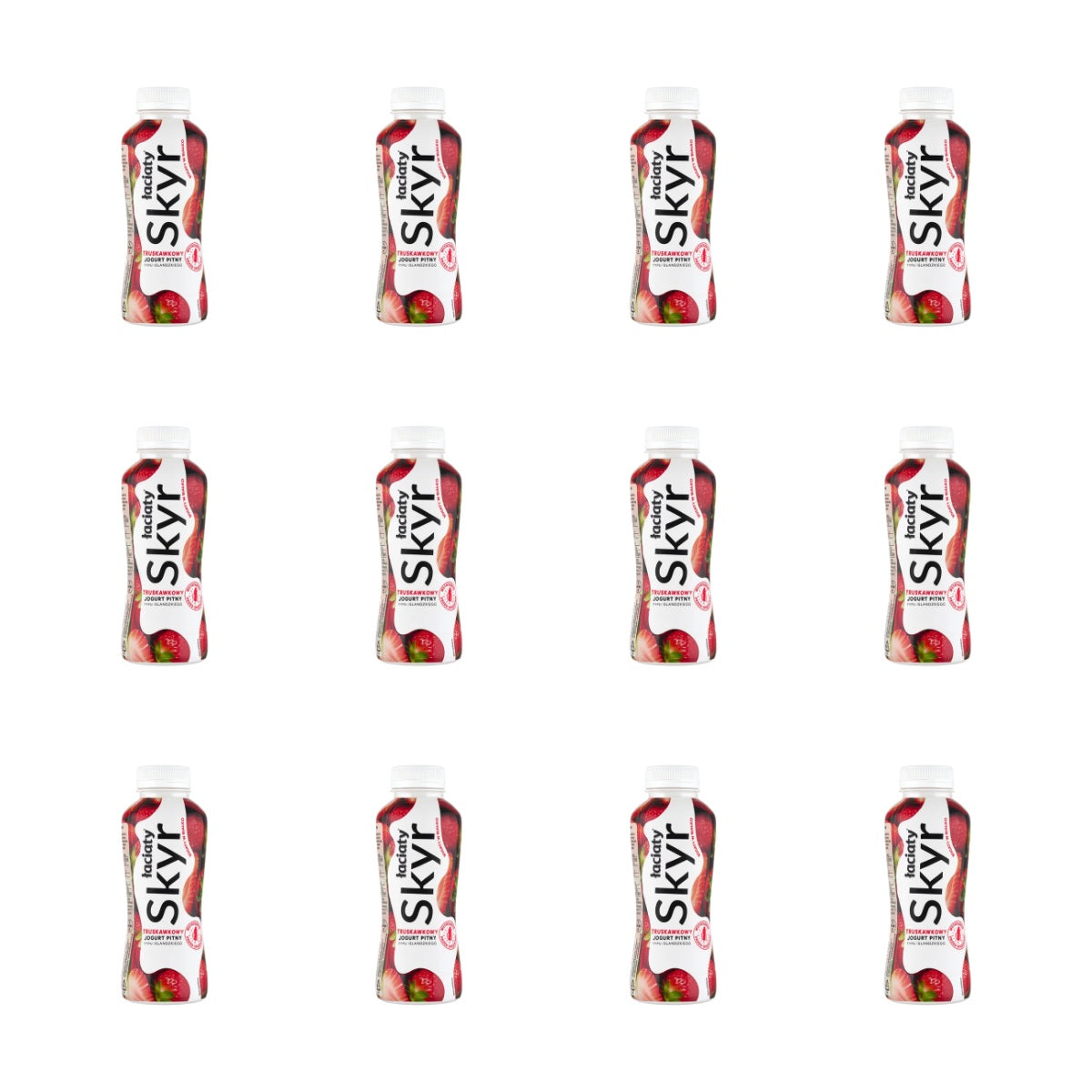 MLEKPOL -JOGURT SKYR TRUSKAWKA 360G