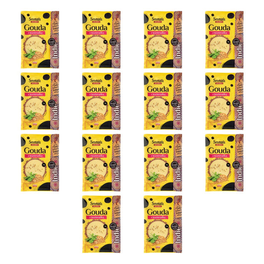 SPOMLEK SER PLASTRY GOUDA Z KOZIERADKĄ  135G