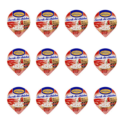 WŁOSZCZOWA - SEREK DO CHLEBA PAPRYKA 100G