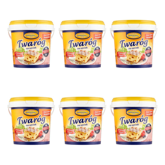 WŁOSZCZOWA - TWARÓG NA SERNIK 1KG