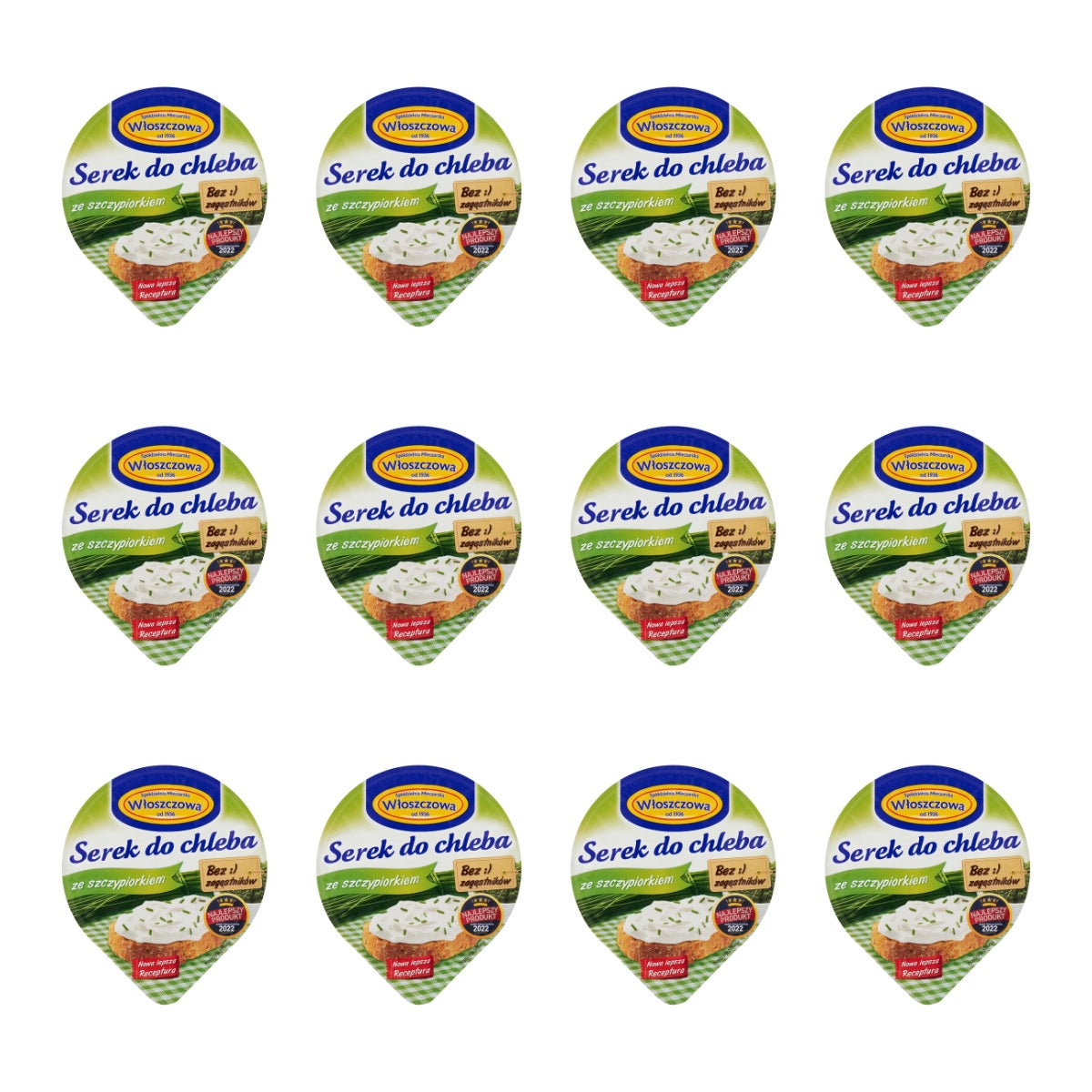 WŁOSZCZOWA - SEREK DO CHLEBA SZCZYPIOREK 100G