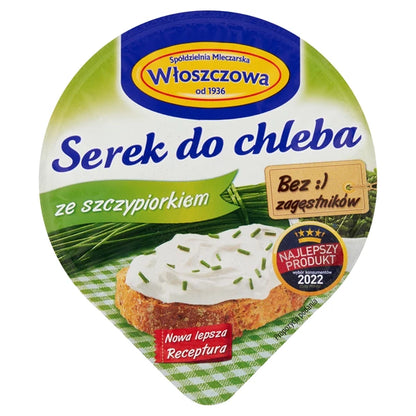 WŁOSZCZOWA - SEREK DO CHLEBA SZCZYPIOREK 100G