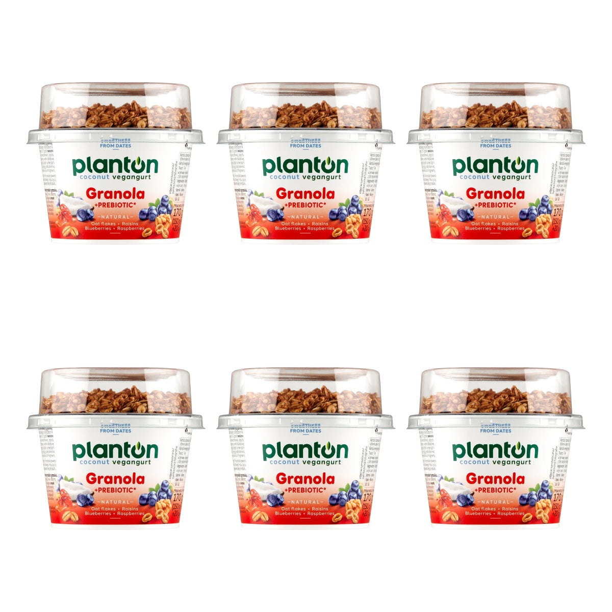 PLANTON BREAKFAST PREBIOTYK GRANOLA 170G (150G+20G)