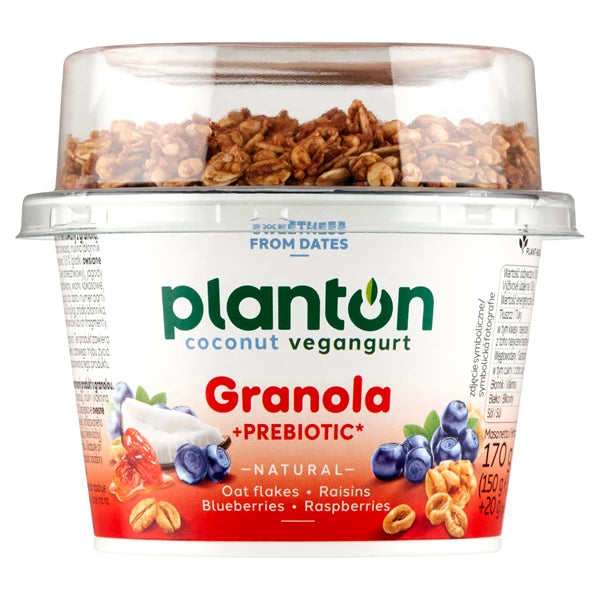 PLANTON BREAKFAST PREBIOTYK GRANOLA 170G (150G+20G)