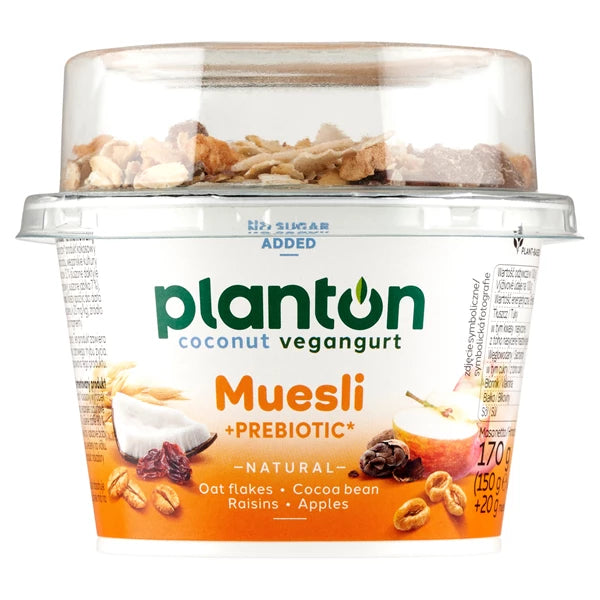 PLANTON BREAKFAST PREBIOTYK MUESLI 170G (150G+20G)
