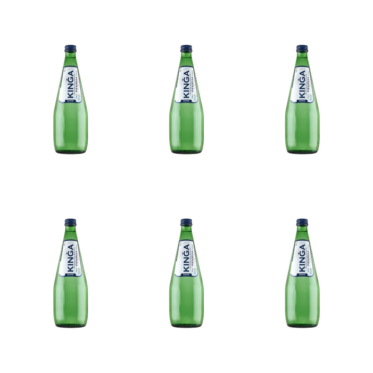 KINGA PIENIŃSKA - WODA GAZOWANA SZKŁO 700ML