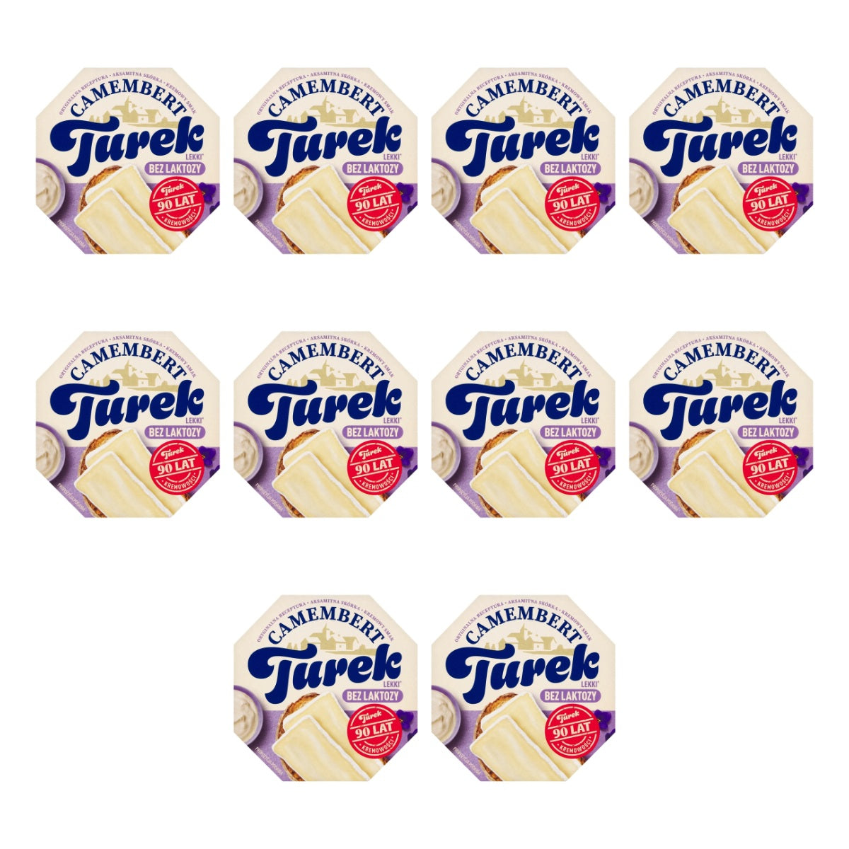 TUREK - CAMEMBERT BEZ LAKTOZY       120G