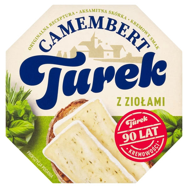 TUREK - CAMEMBERT ZIOŁA 120G