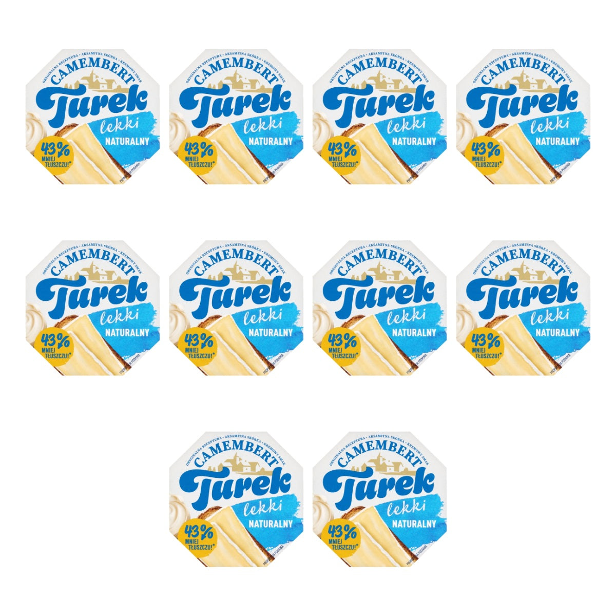 TUREK - CAMEMBERT LEKKI NATURALNY   120G