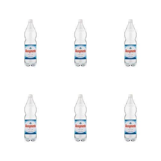MUSZYNIANKA - WODA GAZOWANA KAUCJA 1,5L