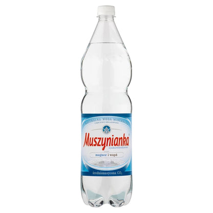 MUSZYNIANKA - WODA GAZOWANA KAUCJA 1,5L