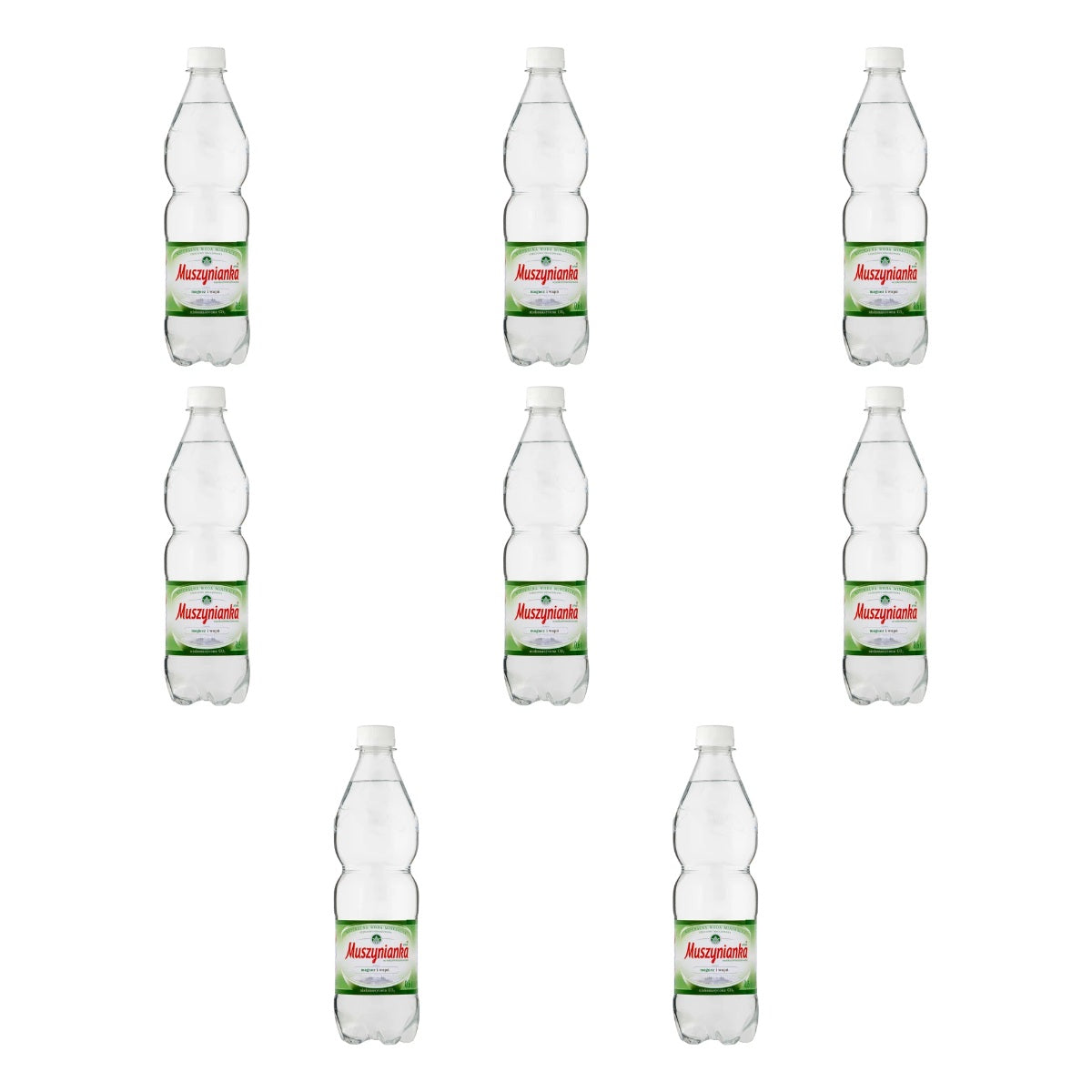 MUSZYNIANKA - WODA NIEGAZOWANA KAUCJA 0,6L