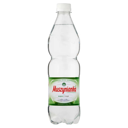 MUSZYNIANKA - WODA NIEGAZOWANA KAUCJA 0,6L