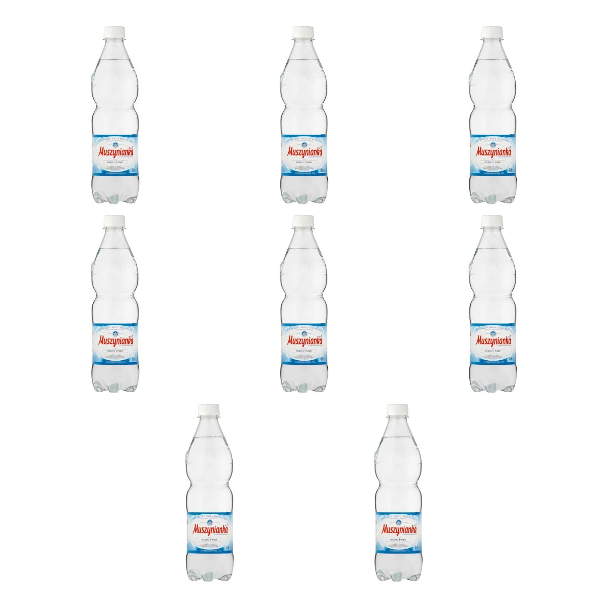 MUSZYNIANKA - WODA GAZOWANA KAUCJA 0,6L
