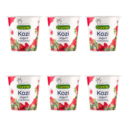 DANMIS - JOGURT KOZI TRUSKAWKA 125G