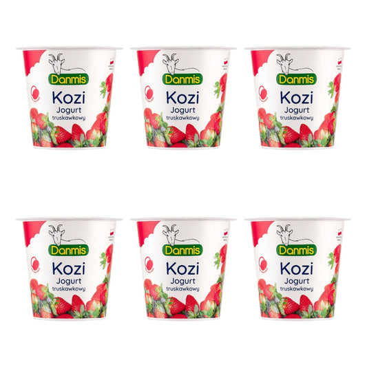 DANMIS - JOGURT KOZI TRUSKAWKA 125G