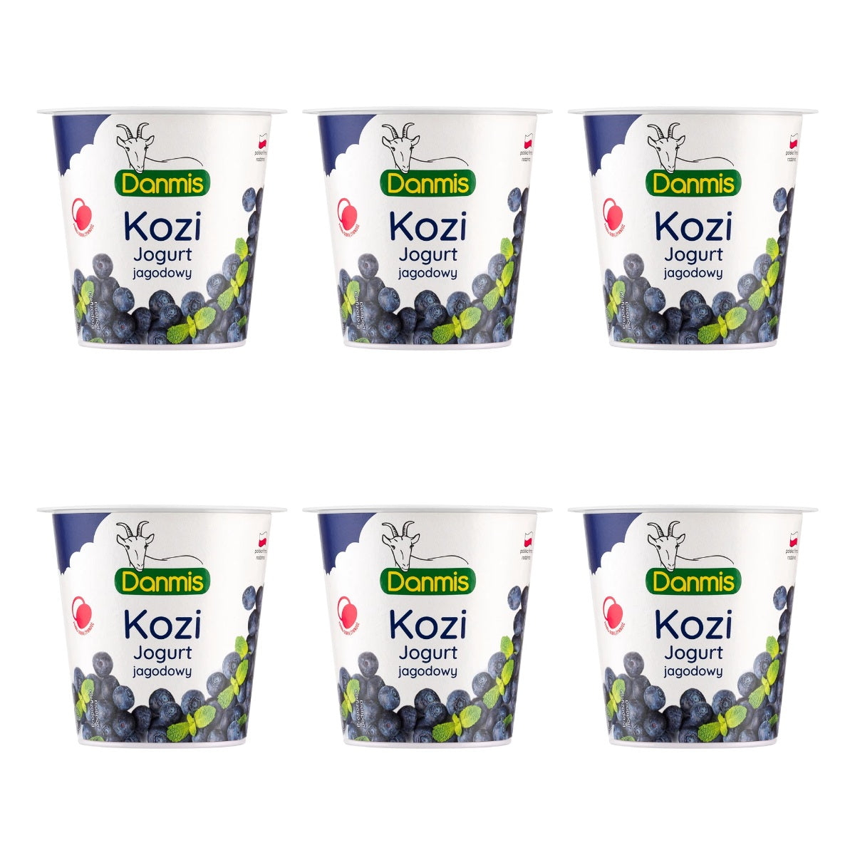 DANMIS - JOGURT KOZI JAGODA 125G