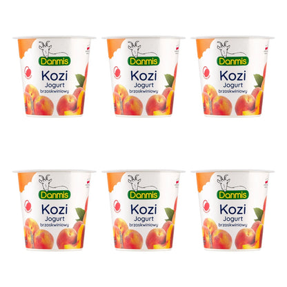 DANMIS JOGURT KOZI BRZOSKWINIA   125G